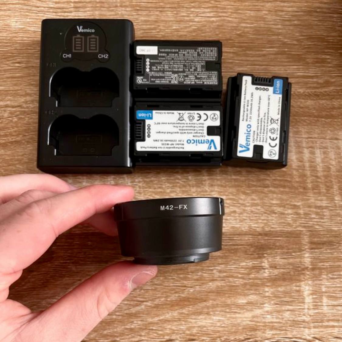 Appareil photo hybride professionnel avec zoom lumineux – Kit complet